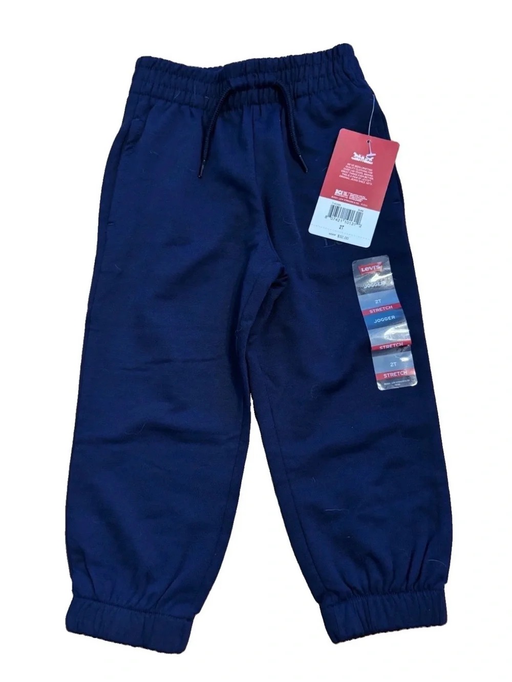 2-Piece Boys Sovereign Code Button Down Polo Shirt & Levi’s Joggers - 2T